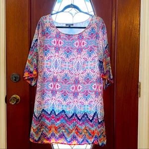 Colorful Tribal Print Dress!
